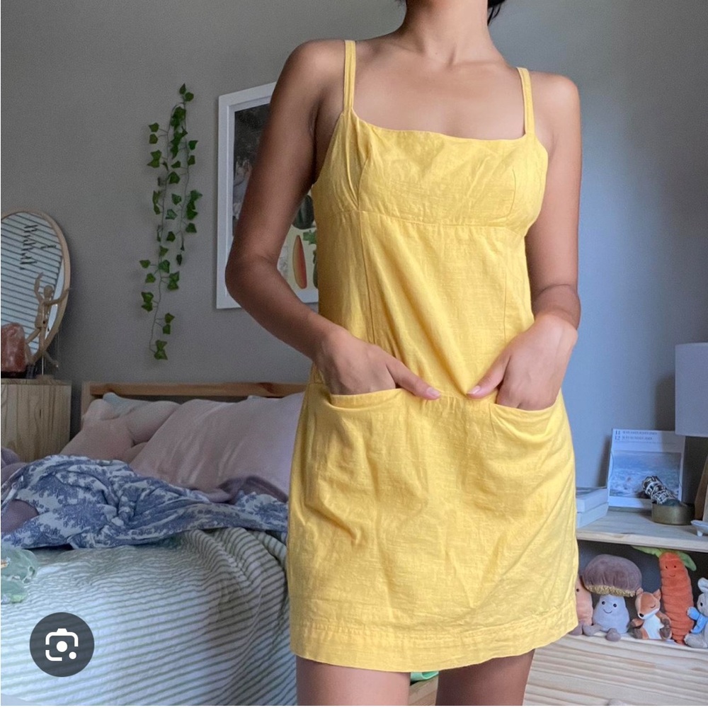 Urban Outfitters Yellow Mini Dress